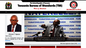 What Tbs.go.tz website looked like in 2020 (3 years ago)