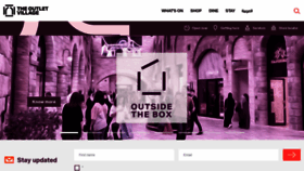 What Theoutletvillage.ae website looked like in 2020 (3 years ago)