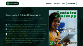 What Telekall.com website looked like in 2020 (3 years ago)