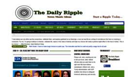 What Thedailyripple.org website looked like in 2020 (3 years ago)