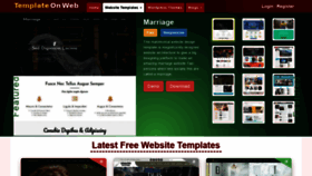 What Templateonweb.com website looked like in 2020 (3 years ago)