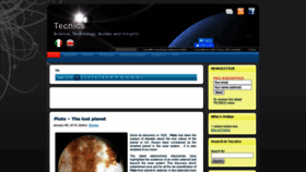 What Tecnics.it website looked like in 2020 (3 years ago)