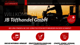 What Toeffhandel.ch website looked like in 2020 (3 years ago)