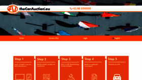 What Thecarauction.eu website looked like in 2020 (3 years ago)