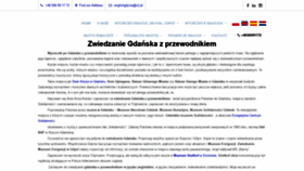 What Tourguideservicegdansk.pl website looked like in 2020 (3 years ago)