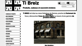 What Ti-breiz.com website looked like in 2020 (3 years ago)