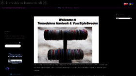 What Tornedalenshantverk.se website looked like in 2020 (3 years ago)