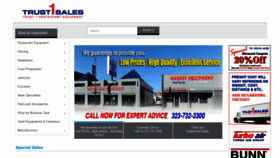 What Trust1sales.com website looked like in 2020 (3 years ago)
