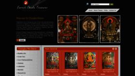 What Tibetthanka.com website looked like in 2020 (3 years ago)