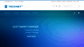 What Tecknet.co.uk website looked like in 2020 (4 years ago)