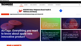 What Techmooz.com website looked like in 2020 (3 years ago)