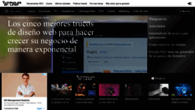 What Tutorialesenlinea.es website looked like in 2020 (4 years ago)
