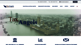 What Taxangels.pl website looked like in 2020 (3 years ago)