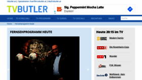 What Tvbutler.at website looked like in 2020 (3 years ago)