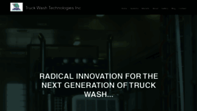 What Truckwashtechnologies.com website looked like in 2020 (3 years ago)