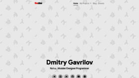 What Thedise.me website looked like in 2020 (4 years ago)
