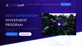 What Troncase.io website looked like in 2020 (3 years ago)