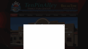 What Tenpinalleybowling.com website looked like in 2020 (3 years ago)