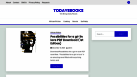 What Todayebooks.com website looked like in 2020 (3 years ago)
