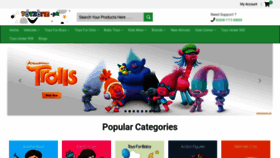 What Toyzone.pk website looked like in 2020 (3 years ago)