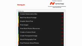 What Thicong.pro website looked like in 2020 (3 years ago)