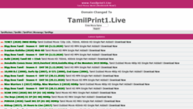 What Tamilprint1.live website looked like in 2020 (5 years ago)