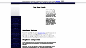 What Topdogfoods.org website looked like in 2020 (3 years ago)