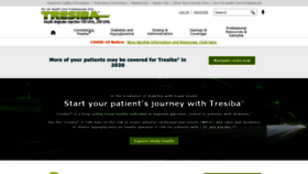 What Tresibapro.com website looked like in 2020 (3 years ago)