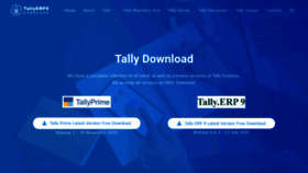 What Tallyerp9download.com website looked like in 2020 (3 years ago)