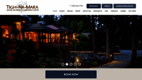 What Tigh-na-mara.com website looked like in 2020 (3 years ago)