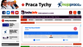 What Tychy.info website looked like in 2020 (3 years ago)