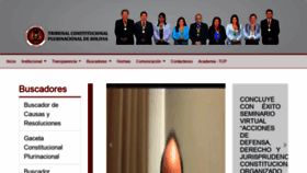 What Tcpbolivia.bo website looked like in 2020 (3 years ago)