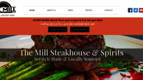 What Themillofmilton.com website looked like in 2020 (3 years ago)