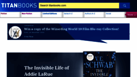 What Titanbooks.com website looked like in 2020 (3 years ago)