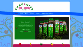 What Treecityjuice.com website looked like in 2020 (3 years ago)
