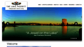 What Thelakemerritt.com website looked like in 2020 (3 years ago)