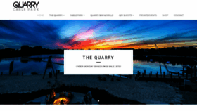 What Thequarrycablepark.com website looked like in 2020 (3 years ago)