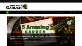 What Thisismygarden.com website looked like in 2020 (3 years ago)
