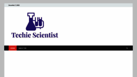 What Techiescientist.com website looked like in 2020 (3 years ago)