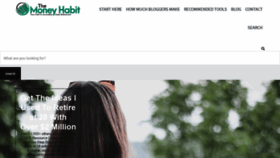What Themoneyhabit.org website looked like in 2020 (4 years ago)