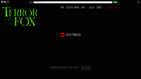 What Terroronthefox.com website looked like in 2020 (3 years ago)