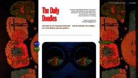 What Thedailydoodles.com website looked like in 2020 (3 years ago)
