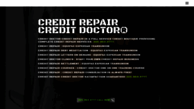 What Thecreditdoctors.com website looked like in 2020 (3 years ago)