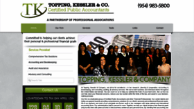 What Topkes.com website looked like in 2020 (3 years ago)