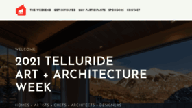 What Tellurideartandarchitecture.com website looked like in 2020 (3 years ago)