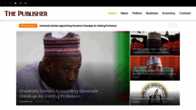What Thepublisherngr.com website looked like in 2020 (5 years ago)