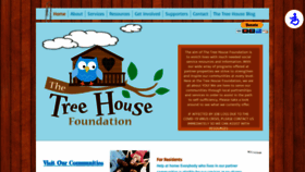 What Thetreehousefoundation.org website looked like in 2020 (3 years ago)