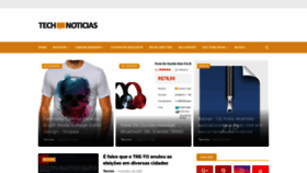 What Technoticiais.com.br website looked like in 2020 (3 years ago)