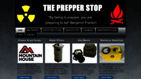 What Theprepperstop.com website looked like in 2020 (3 years ago)