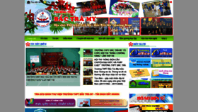 What Thpt-bactramy.edu.vn website looked like in 2020 (3 years ago)